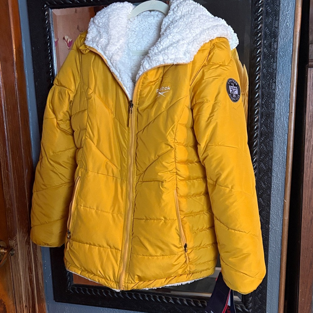 Reebok Yellow Ski & Snow Jacket